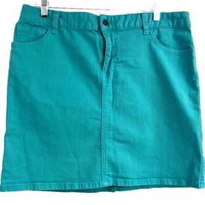 Vintage TOMMY HILFIGER Denim Y2K Skirt Size 12